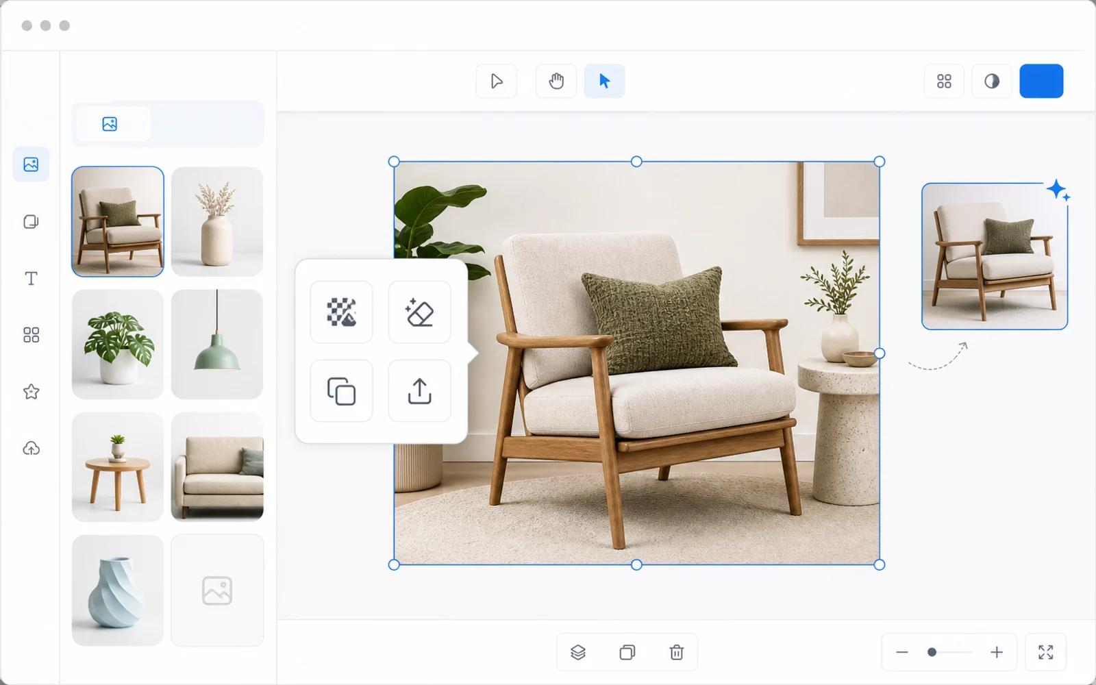Codia Studio workflow after image upscaling
